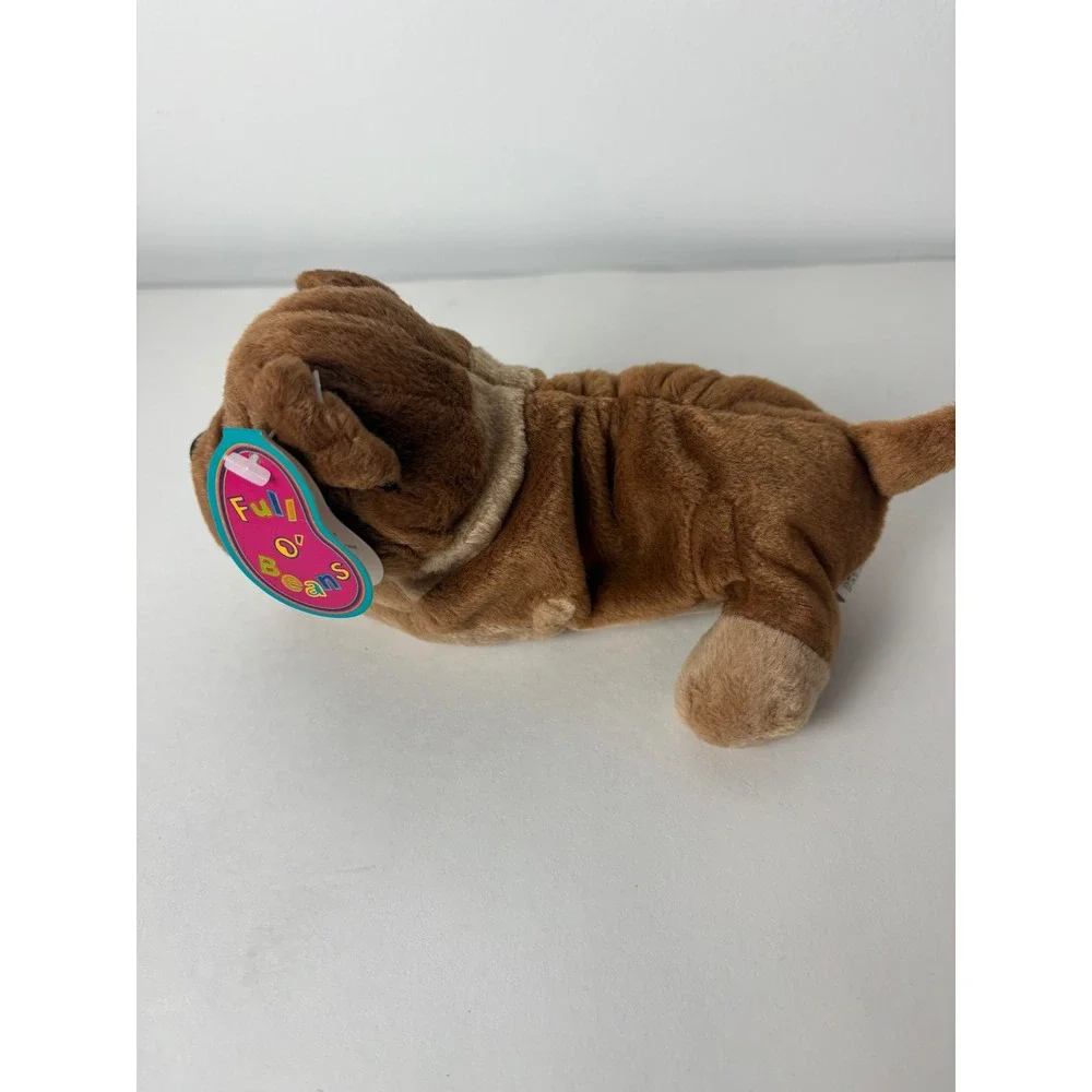 Vintage 1997 Avon Rumply the Sharpei Brown Dog Beanbag‎ Plush with Tags 7